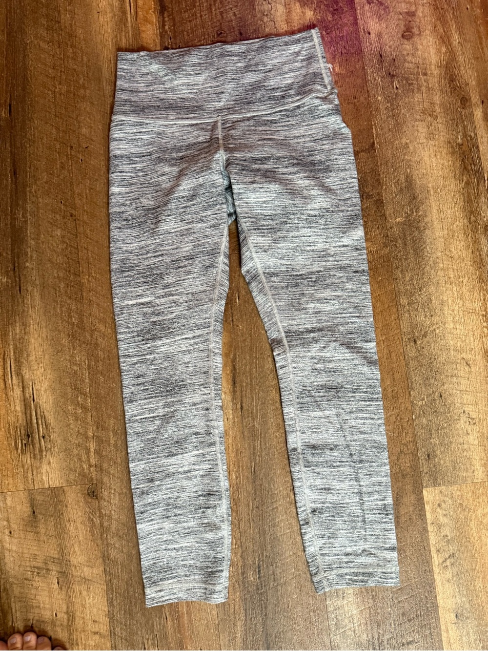 lululemon athletica Heather Gray Seamless Leggings
